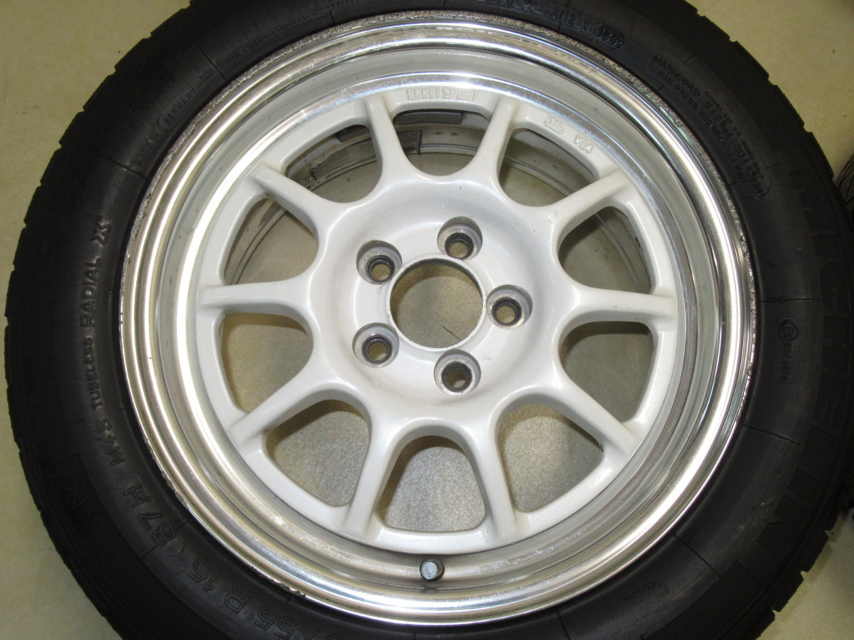 ENKEI Sport 7J-15 off+43 pcd100/5H MICHELIN M+S330 205/55R15 