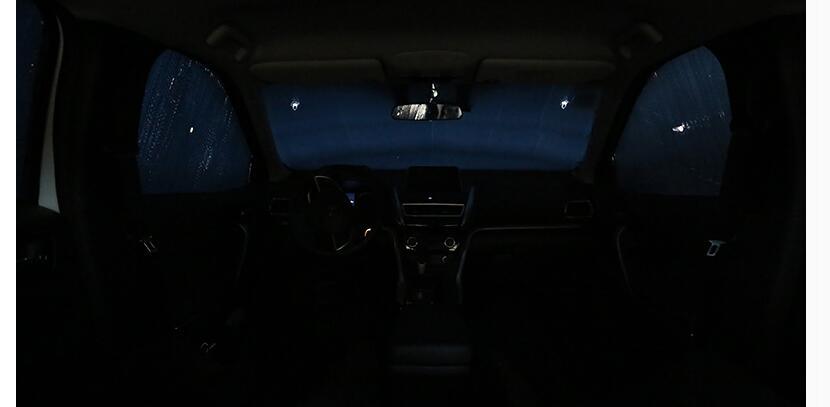 新品 三菱 エクリプスクロス ECLIPSE CROSS 専用 サンシェード 日除け 全車セット　激安価 三菱 エクリプス 価格.com 沖縄 BLACK webCG