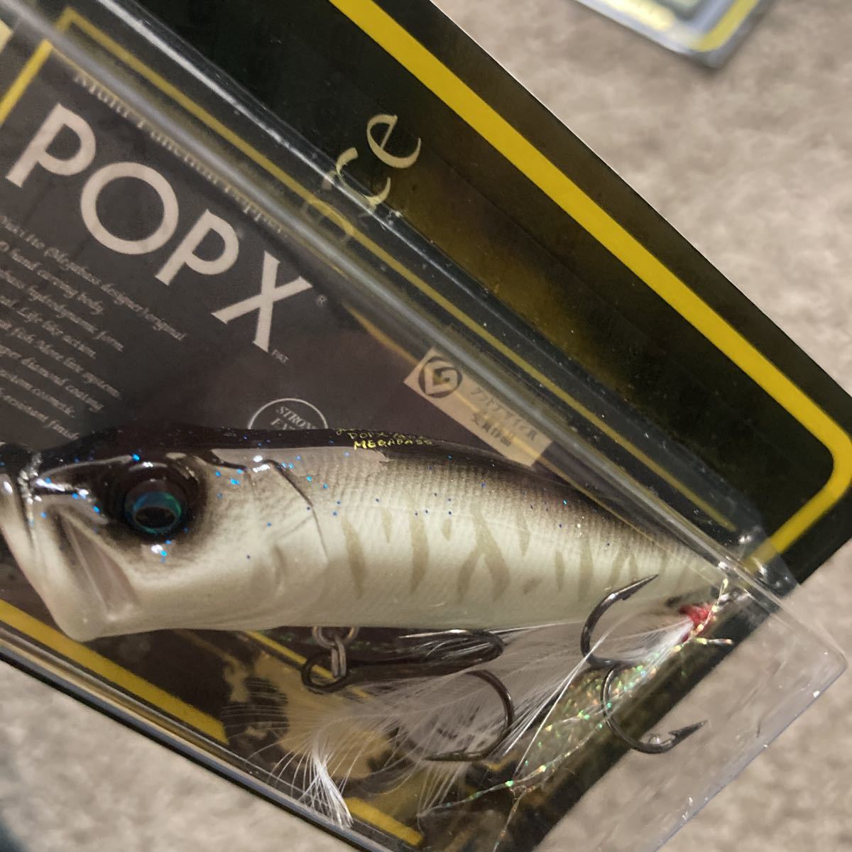 megabass メガバス 限定カラー ポップエックス POPX ホワイトグロー