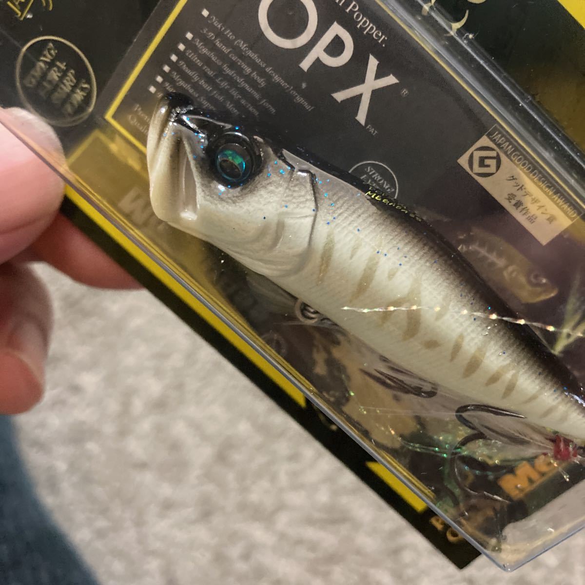 megabass メガバス 限定カラー ポップエックス POPX ホワイトグロー
