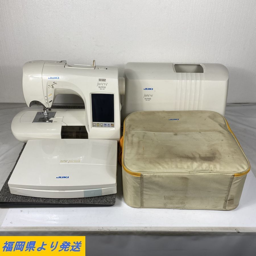 JUKI HZL-010 jureve / EM-3 / EC-2 コンピュータミシン 刺しゅう機 