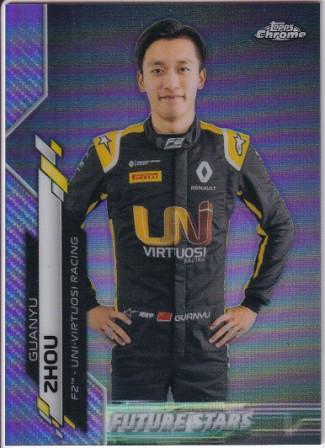 topps f2 guanyu zhou