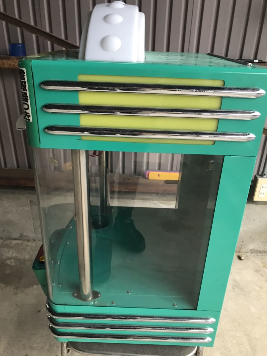 中古【SNK ネオミニ 緑 クレーンゲーム 】(筐体、コントロールパネル