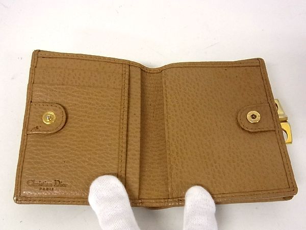 1円 □美品□ Christian Dior クリスチャンディオール ハニカム柄 PVC