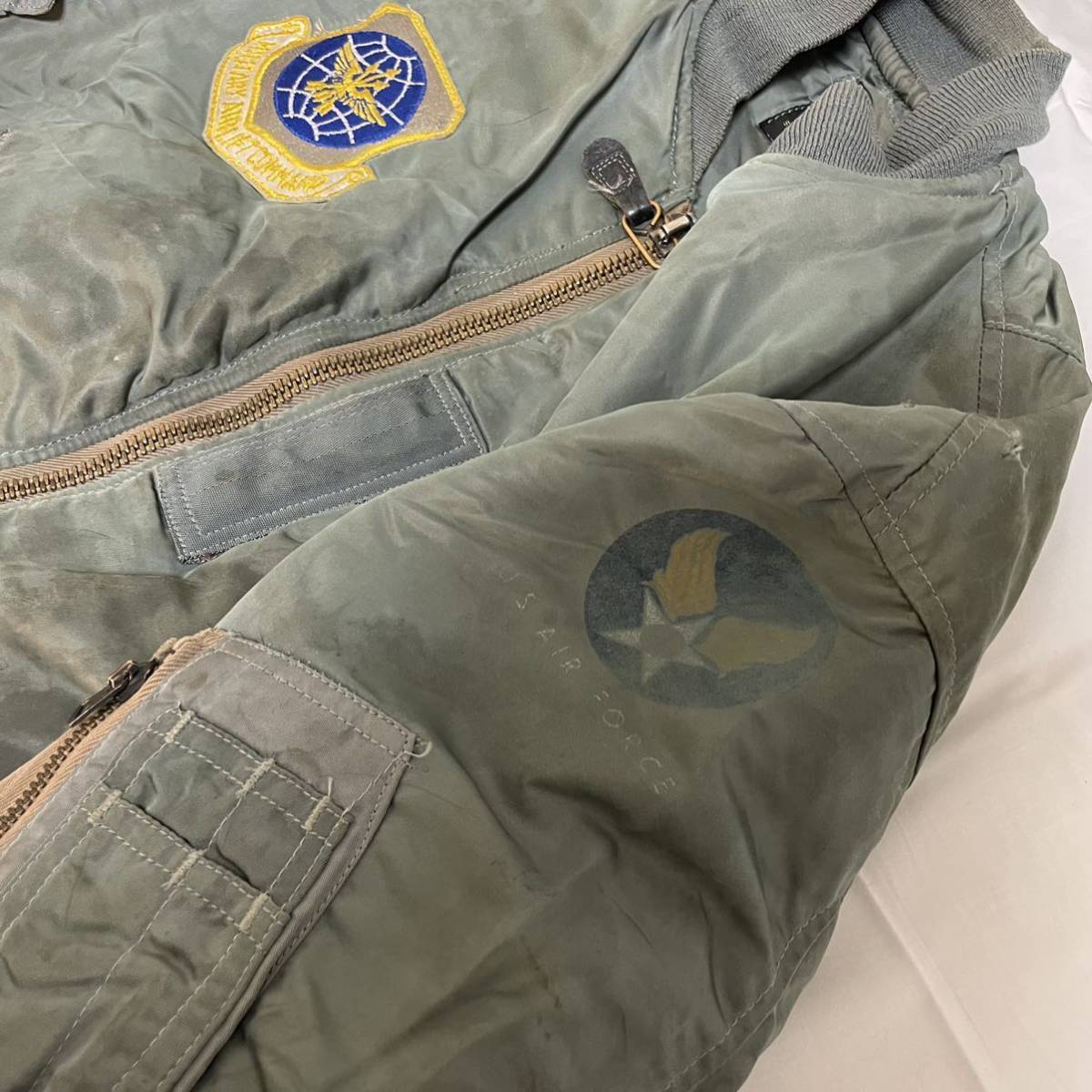 初期型】 MA-1 50s 米軍実物 USAFフライトジャケット スペシャル 