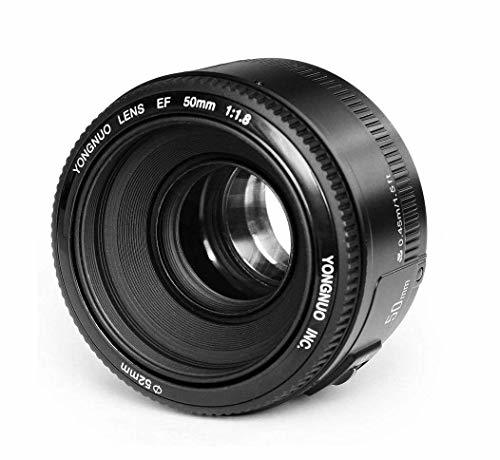Yongnuo ヨンヌオ YN EF 50mm f/1.8 AF 単焦点 レンズ for canon 大口径 オ(新品未使用品) 50mm ヨンヌオ YN YN50mm (White) 動作OK