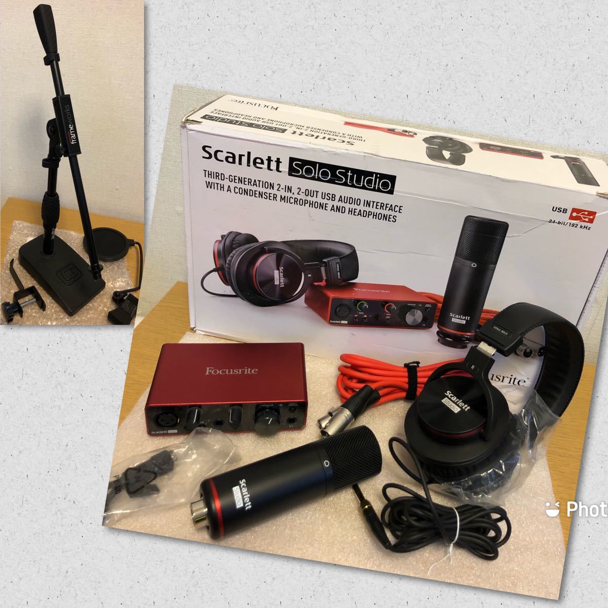 A227 フォーカスライト Focusrite オーディオインターフェイス Solo