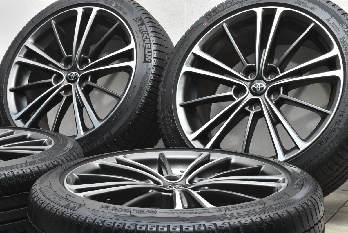 美品】トヨタ 86 純正 17in 7J +48 PCD100 ミシュラン プライマシー HP 