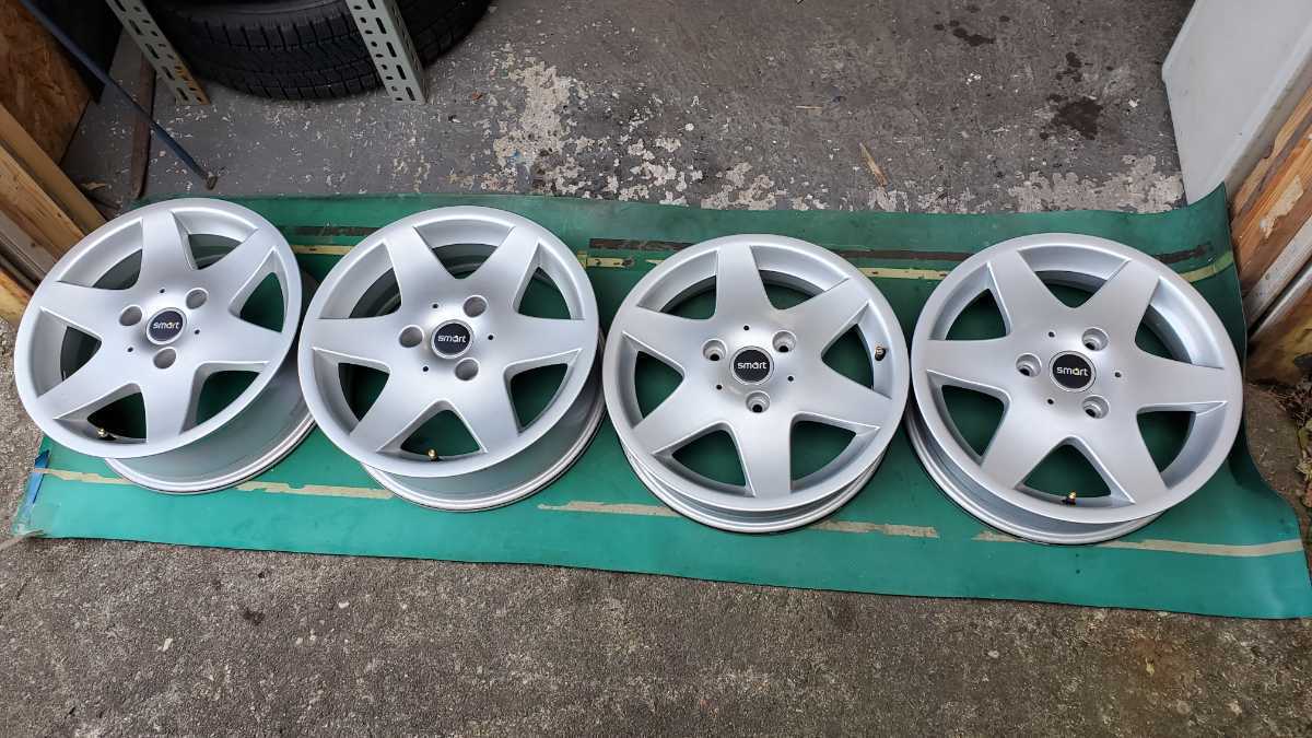 車 スマート451 純正オプションアルミホイール