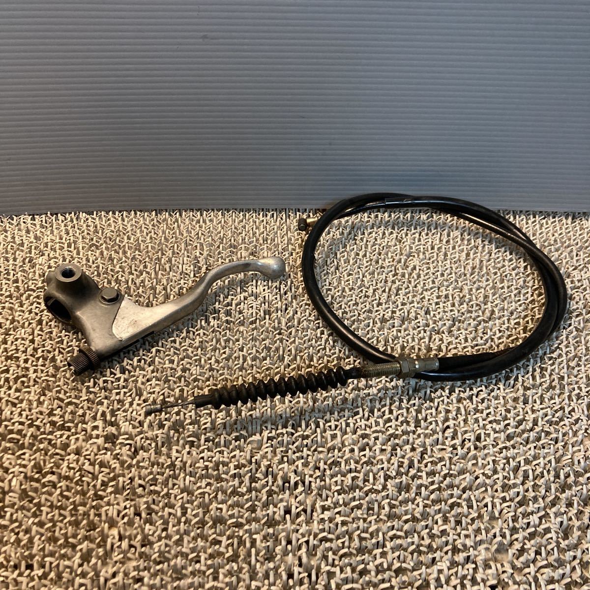 ホンダ TLR250R MD18 クラッチレバー クラッチホルダー ホルダー クラッチワイヤー 実働車 動作確認済 検 純正 TLR250 MD18E-1000