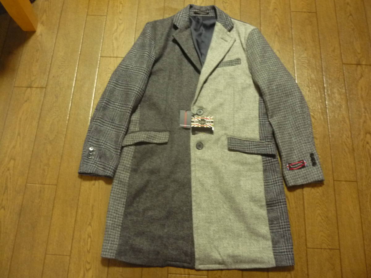 新品タグ付 ALEXANDER JULIAN アレキサンダージュリアン チェスター 