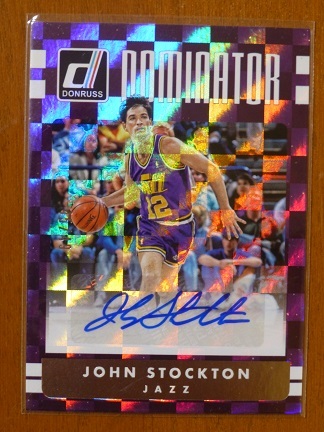 Auto Jazz Nba Stockton ジョン ストックトン サイン John Panini Utah Www Mayfloweracademy Org