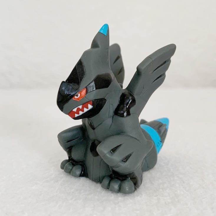 美品＞ゼクロム 「ポケモンキッズ」指人形 ソフビフィギュア☆高さ約