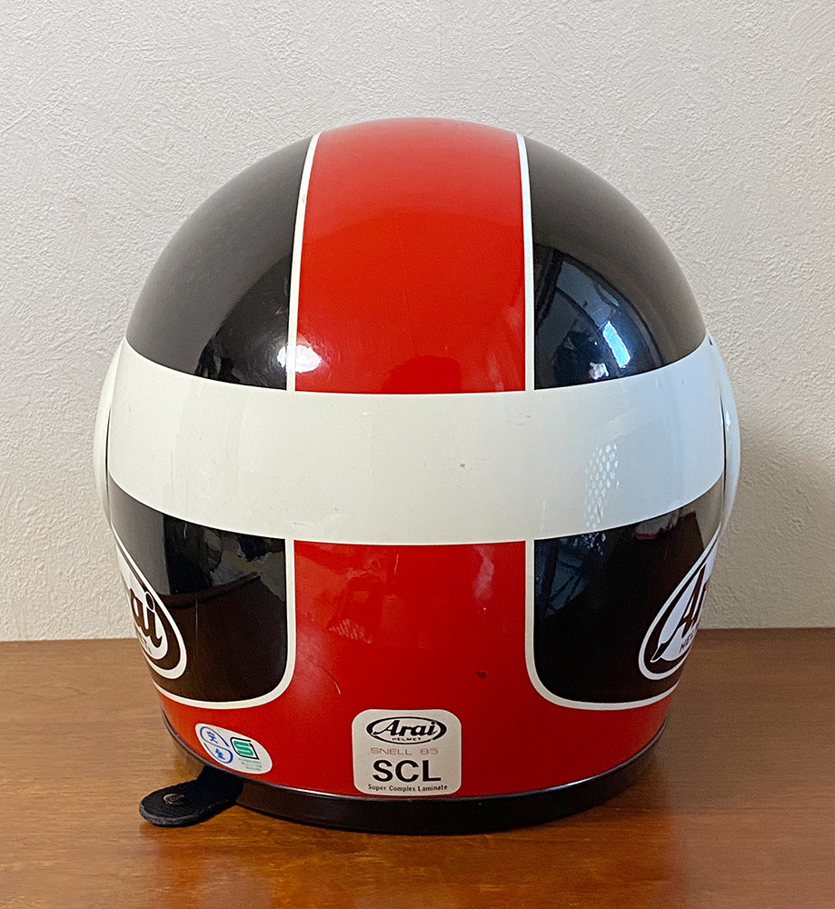 Arai フルフェイス 当時物 平忠彦 Mサイズ 自動車、オートバイ