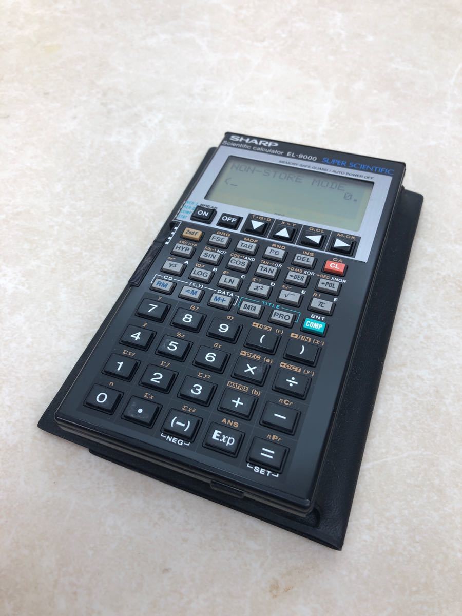 シャープ 関数電卓 EL-9000_1