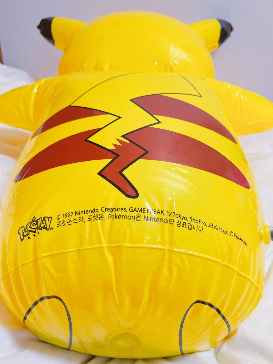 ポケモン ピカチュウ 空気ビニール人形 空ビ ポケモン ピカチュウ 空気ビニール人形 空ビ