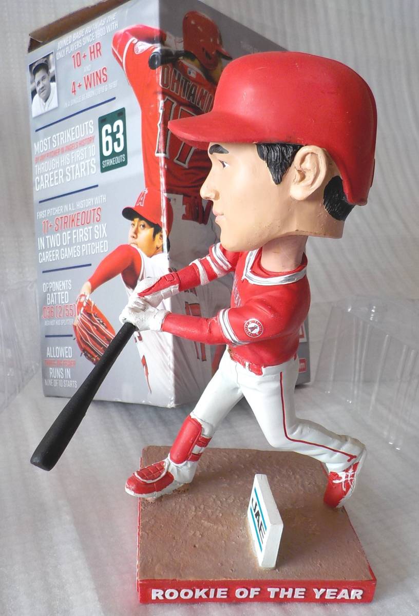祝ｍｖｐ 送料無 即発送 かわいいmlb 大谷翔平 ボブルヘッド人形 大谷くん顔もけっこう似てます エンジェルス 18最優秀選手記念 球場配布 メジャーリーグ 売買されたオークション情報 Yahooの商品情報をアーカイブ公開 オークファン Aucfan Com