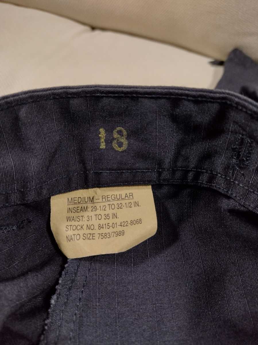 レア BLACK 357 Medium Regular M-R BDU pants us army 特殊部隊 