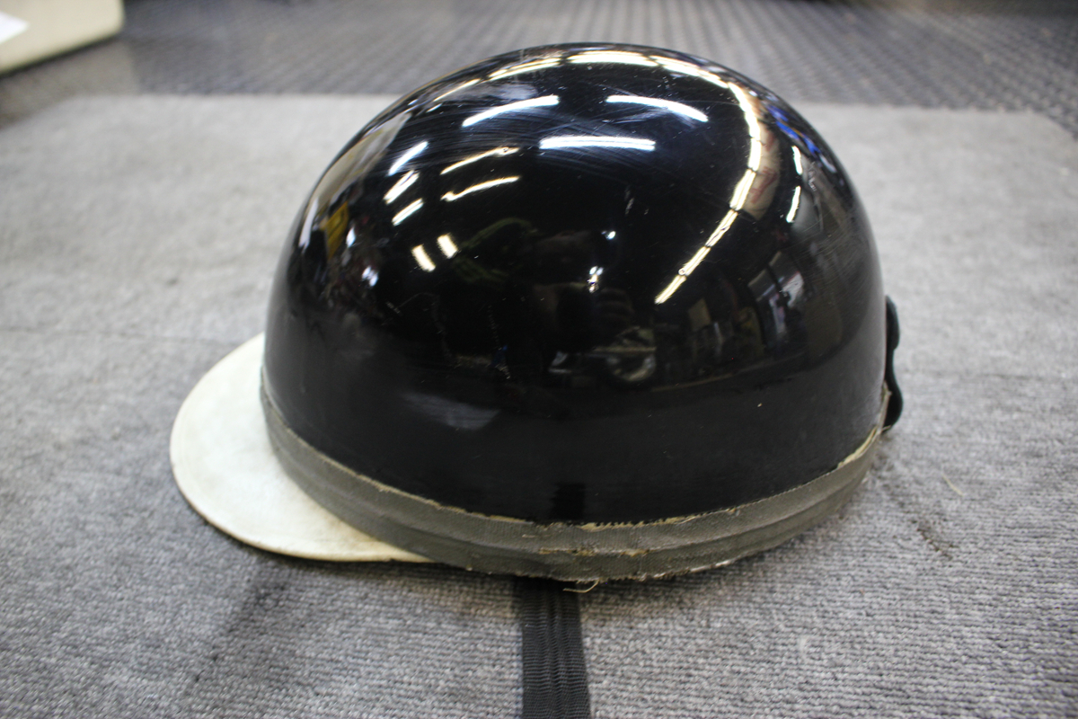 ★068★売切★コルク半帽★当時物★（株）リード工業製★LEAD★検コミネヒロセカウル族ヘルGSXEザリゴキCBXKHホークバブポイントBEETキジマ_2