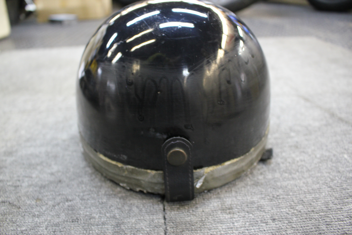 ★068★売切★コルク半帽★当時物★（株）リード工業製★LEAD★検コミネヒロセカウル族ヘルGSXEザリゴキCBXKHホークバブポイントBEETキジマ_5