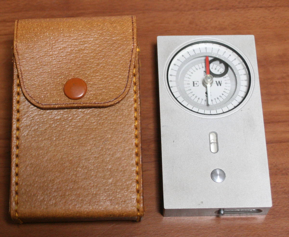 クリノメーター 昭和測器 - 入荷待ち 金属製松尾型 ケース付き ニコン 