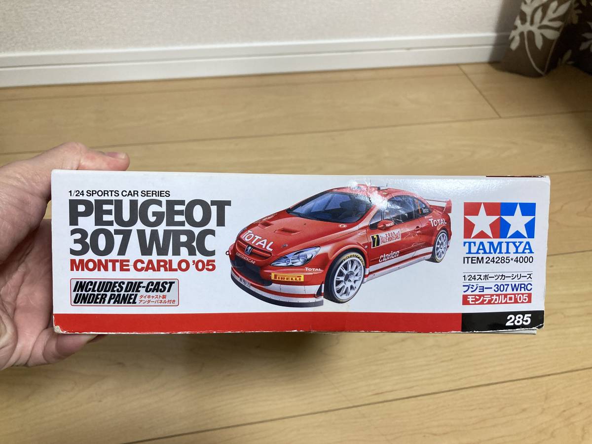 同梱OK 未組立 タミヤ 1/24 スポーツカーシリーズ No.285 プジョー 307  