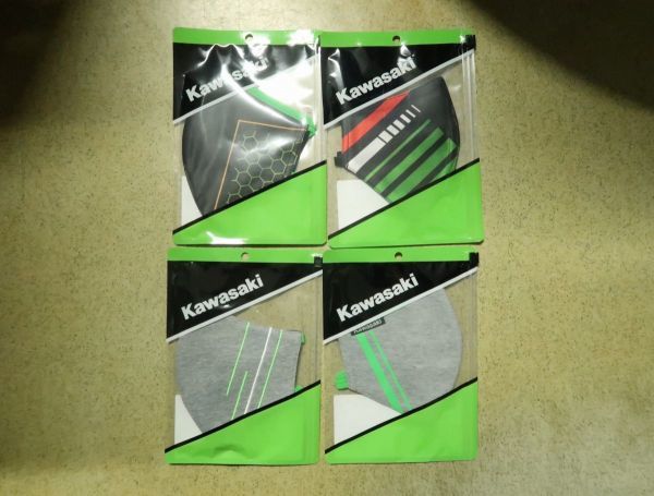 豊富な，お得 HH カワサキ純正用品 フェイスガード 柄は発売されている4種類の柄をセット カワサキファングッズ KAWASAKI(カワサキ)｜売買されたオークション情報、yahooの商品情報をアーカイブ公開 - オー カワサキ