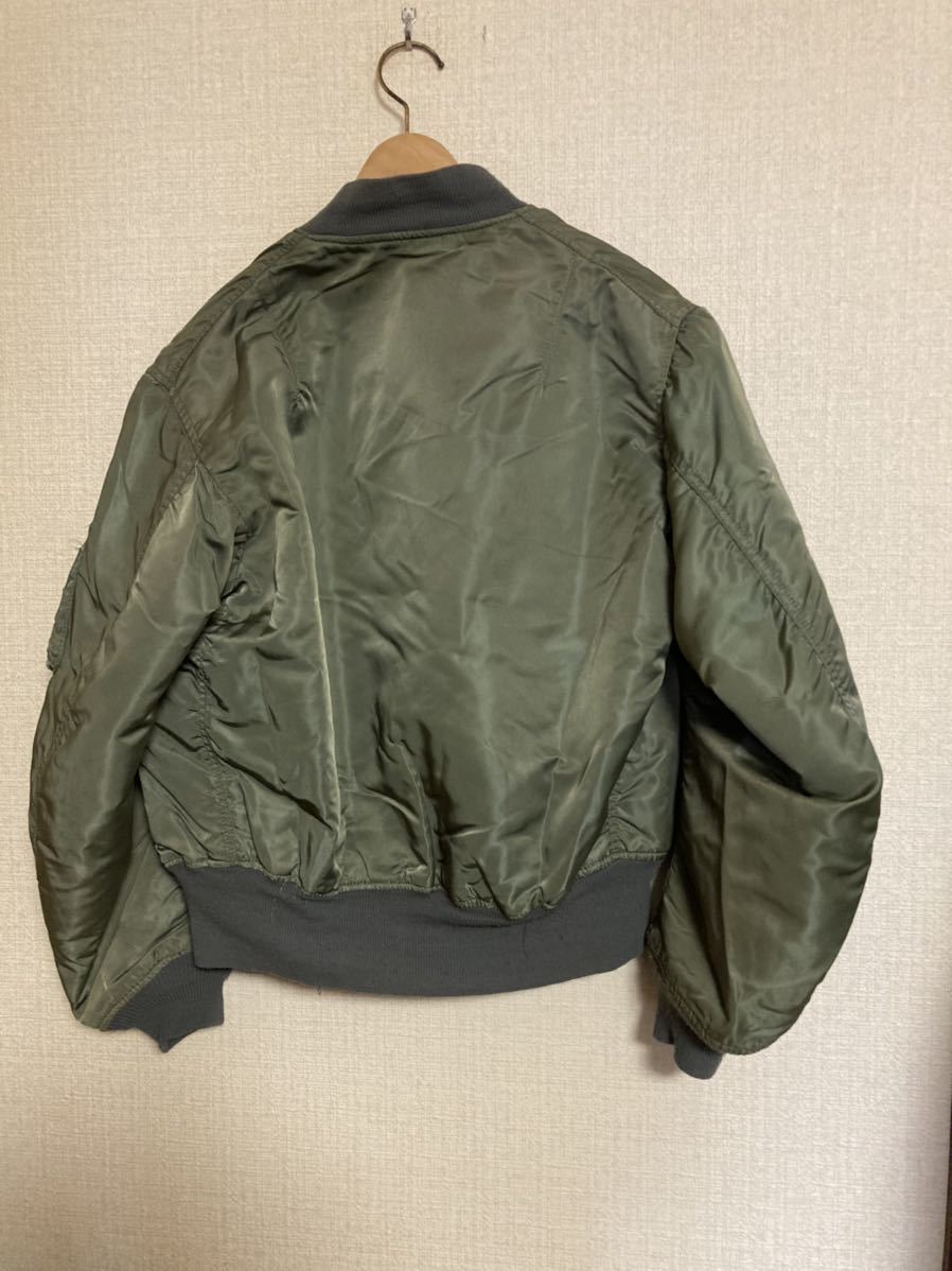 ALPHA MA-1 made in USA 80～90s物 民生品 【公式通販】