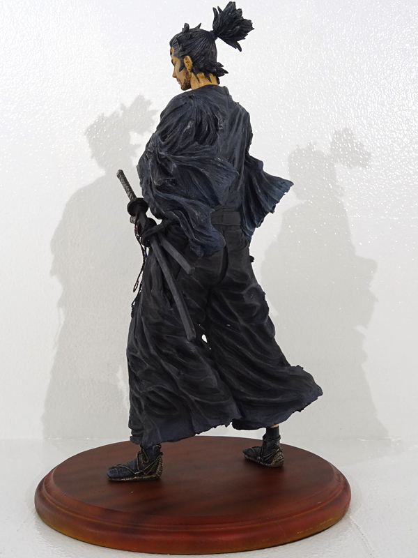 ☆中古☆バガボンド SCULPTURE ARTS 剣豪 宮本武蔵 ポリレジン製 塗装 