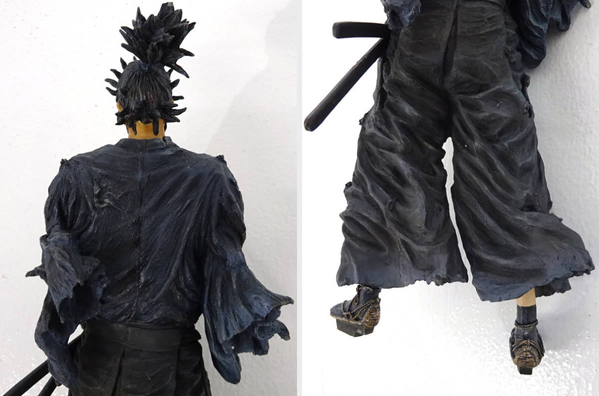 ☆中古☆バガボンド SCULPTURE ARTS 剣豪 宮本武蔵 ポリレジン製 塗装 