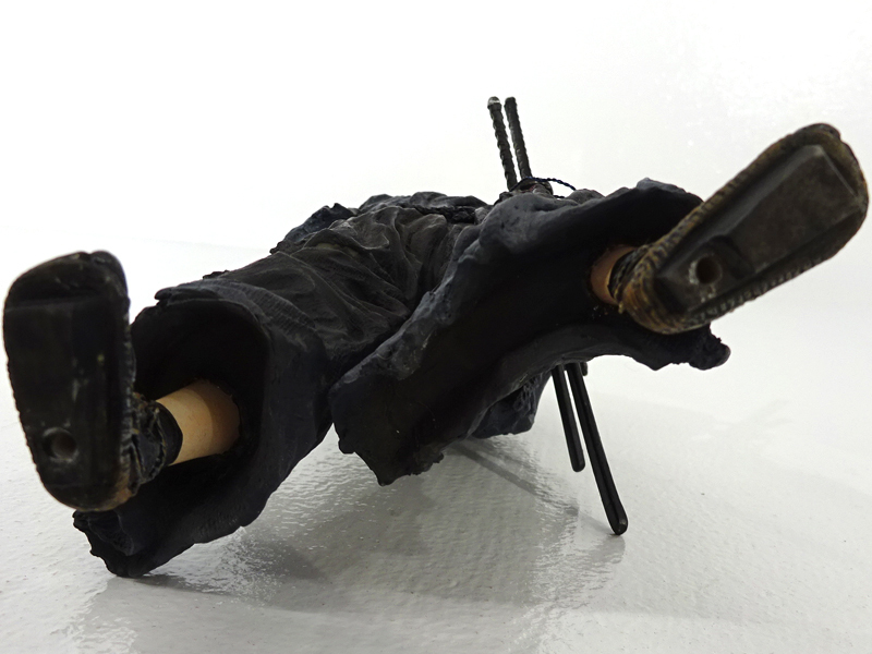 ☆中古☆バガボンド SCULPTURE ARTS 剣豪 宮本武蔵 ポリレジン製 塗装 