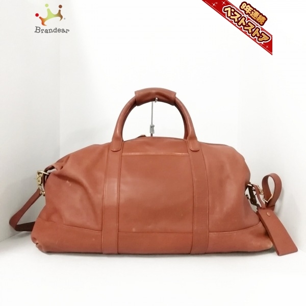 コーチ COACH レザー ボストンバッグ オールドコーチ ブラウン 0502