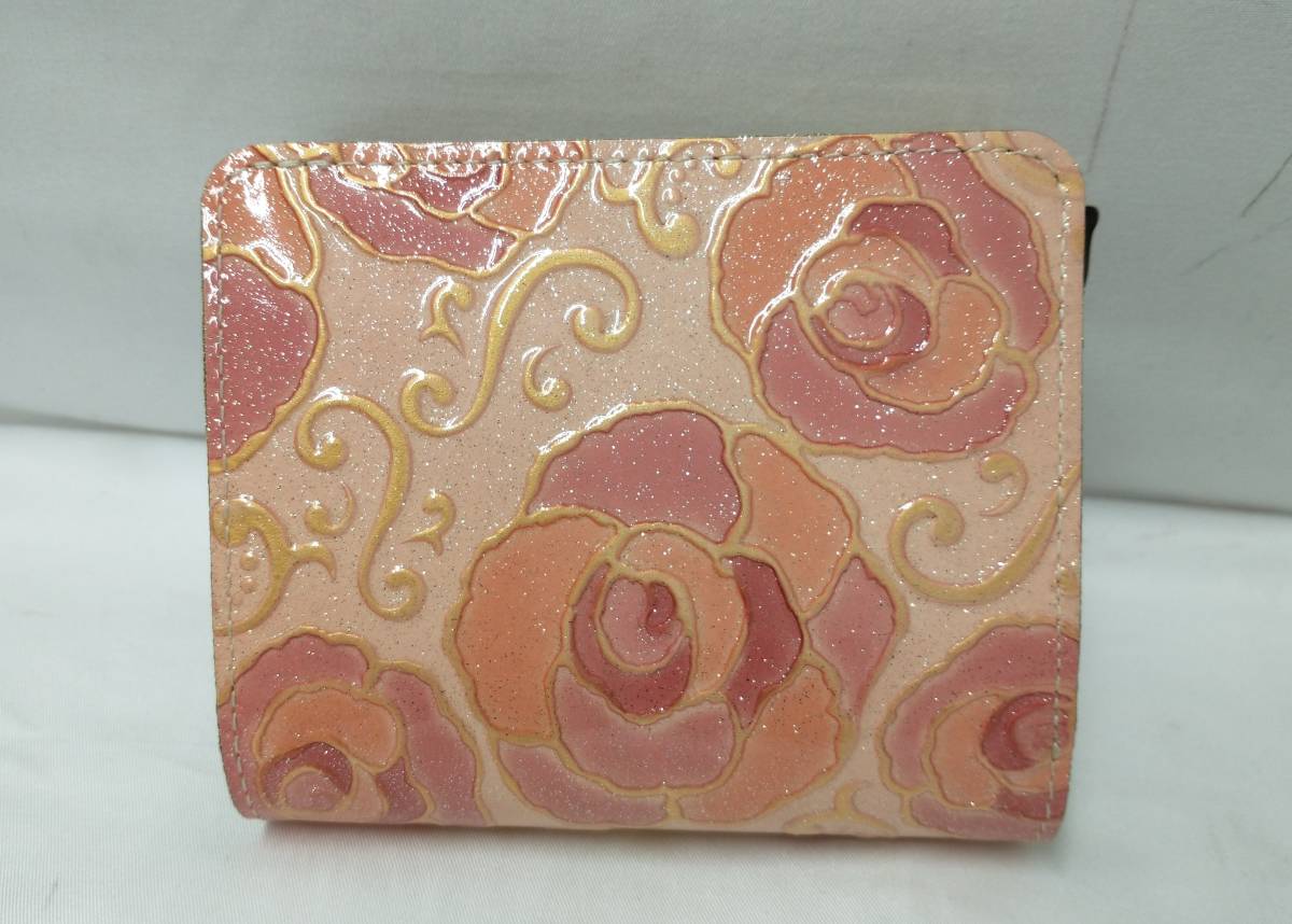 ANNA SUI アナスイ マジカルローズ 二つ折り財布 小銭入れL字