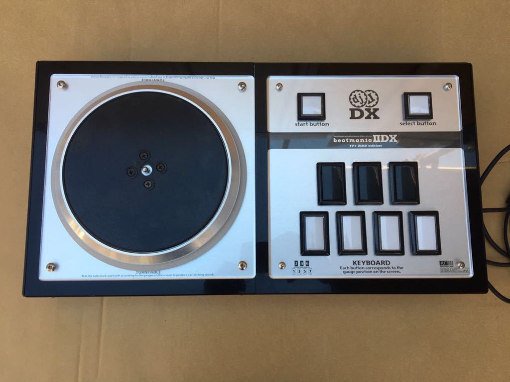 ジャンク DJ DAOコン beat mania IIDX FP7 2012 edition 動作未確認