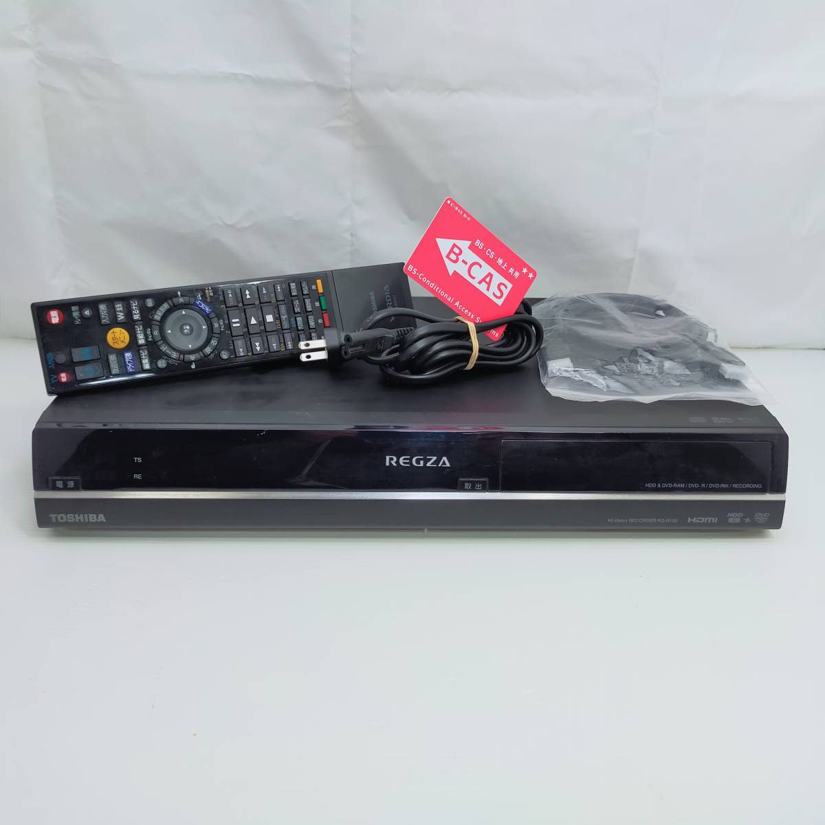 東芝 TOSHIBA DVD/HDDレコーダーデッキ REGZA RD-R100