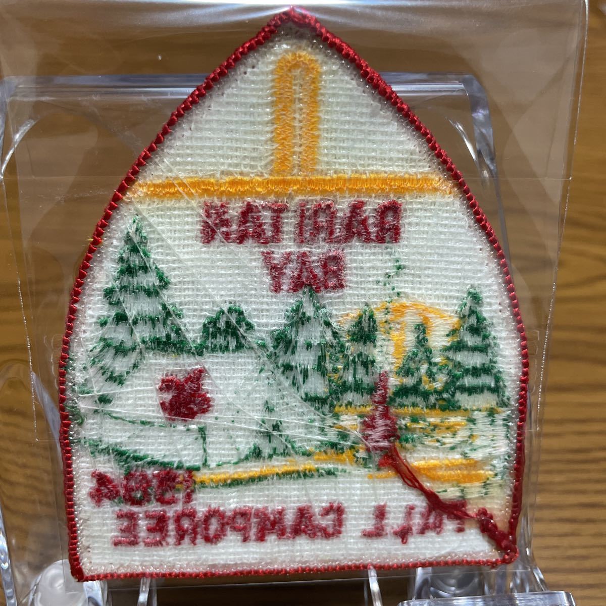 ボーイスカウト 刺繍 ワッペン アメリカ USA BSA ハンドメイド 