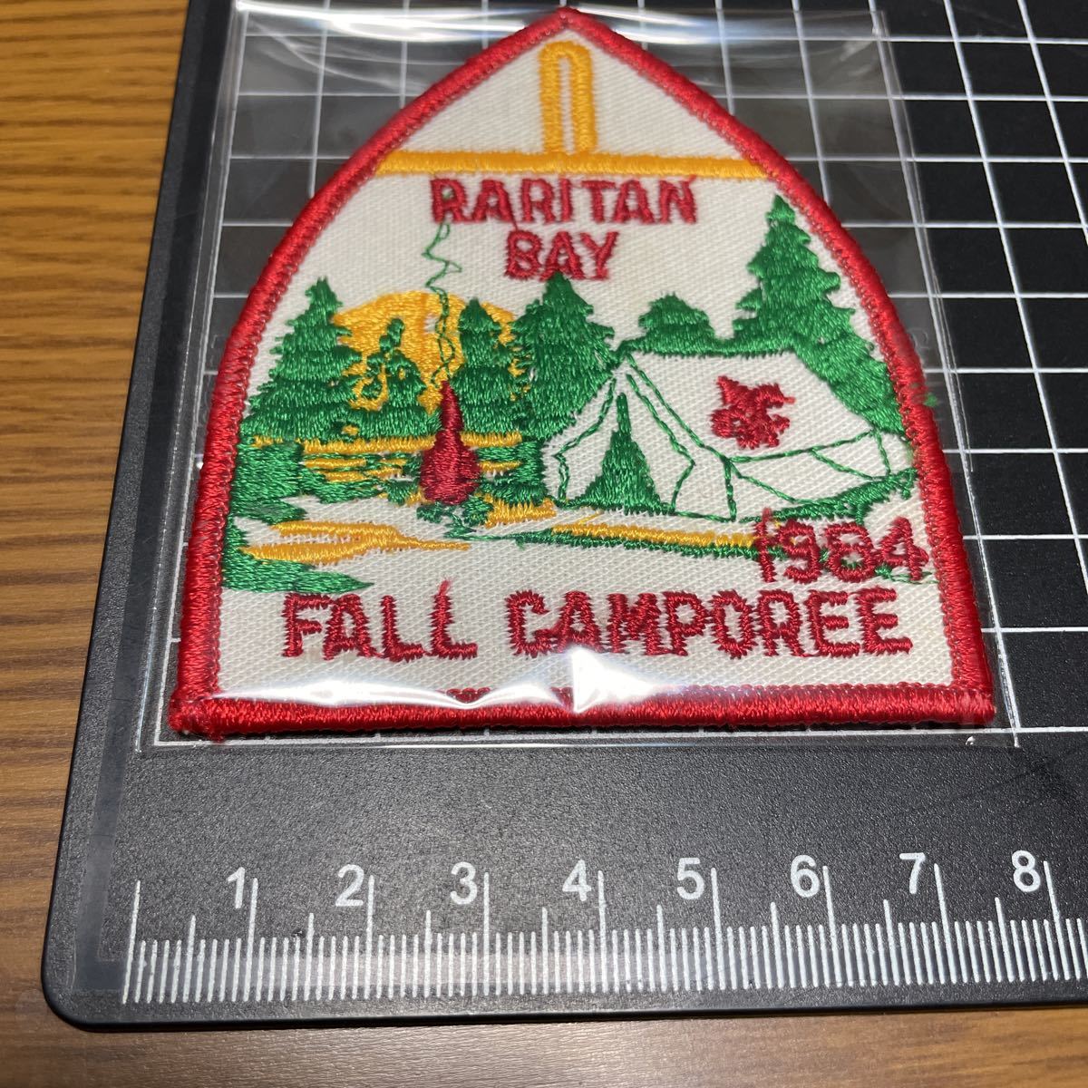 ボーイスカウト 刺繍 ワッペン アメリカ USA BSA ハンドメイド 