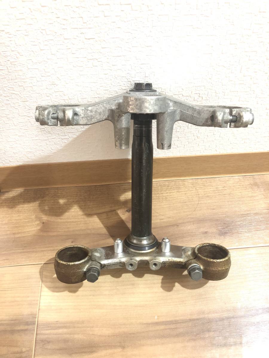 RZ250/RZ350用TZR(1KT)加工ステム （RZカスタムパーツ 三つ又 三又 