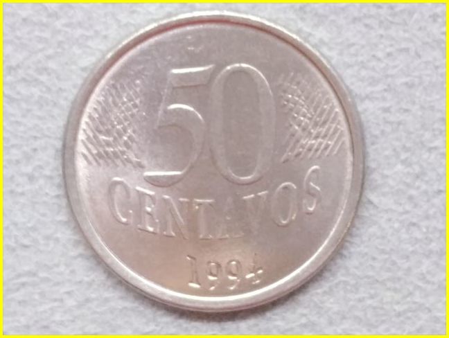 ブラジル 50センタボ 硬貨/1994年】 50 CENTAVOS 硬貨/コイン/古銭 