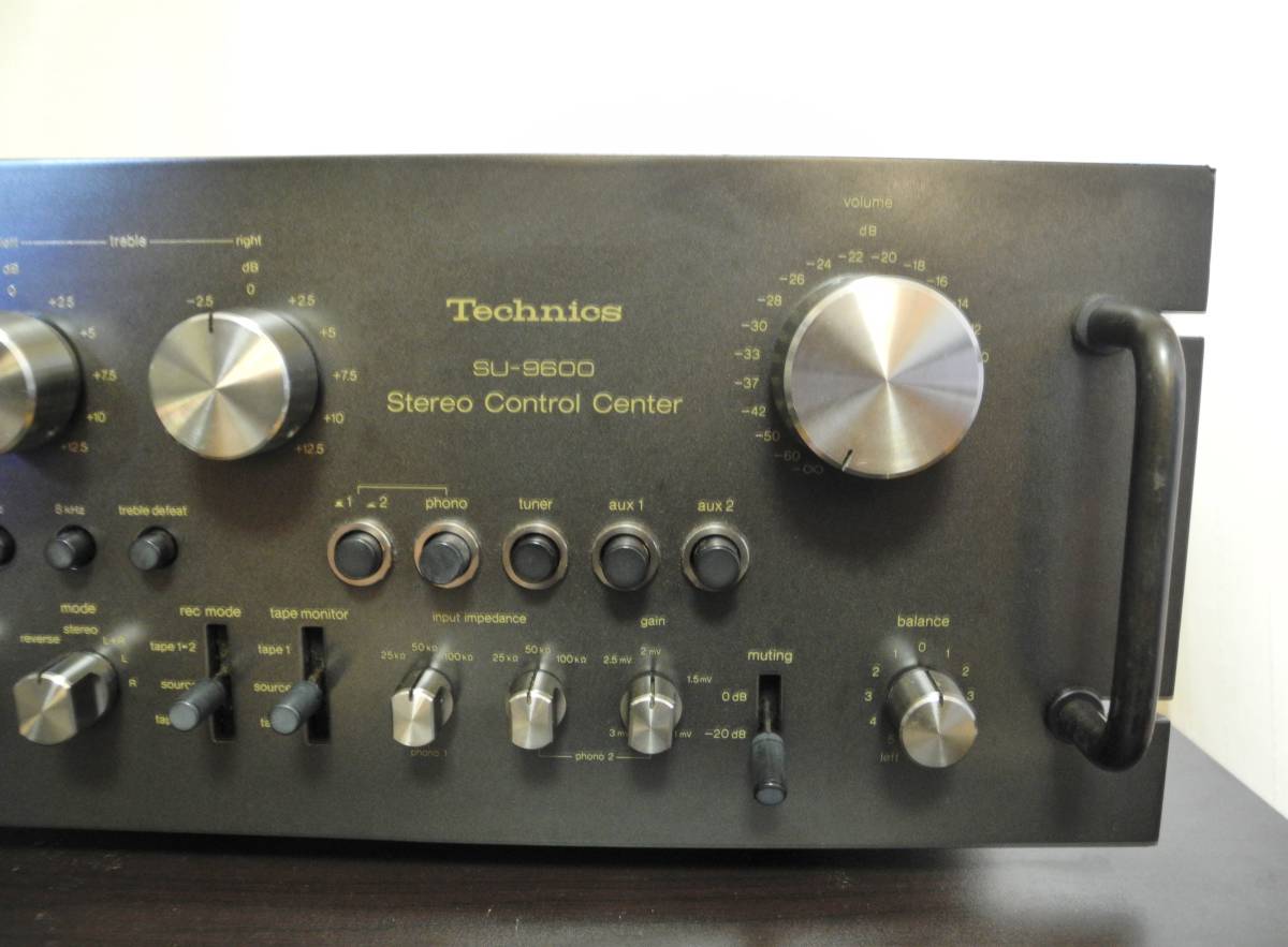 Technics SU-9600 - Control Stereo SE-9600 Vintage Amplifier