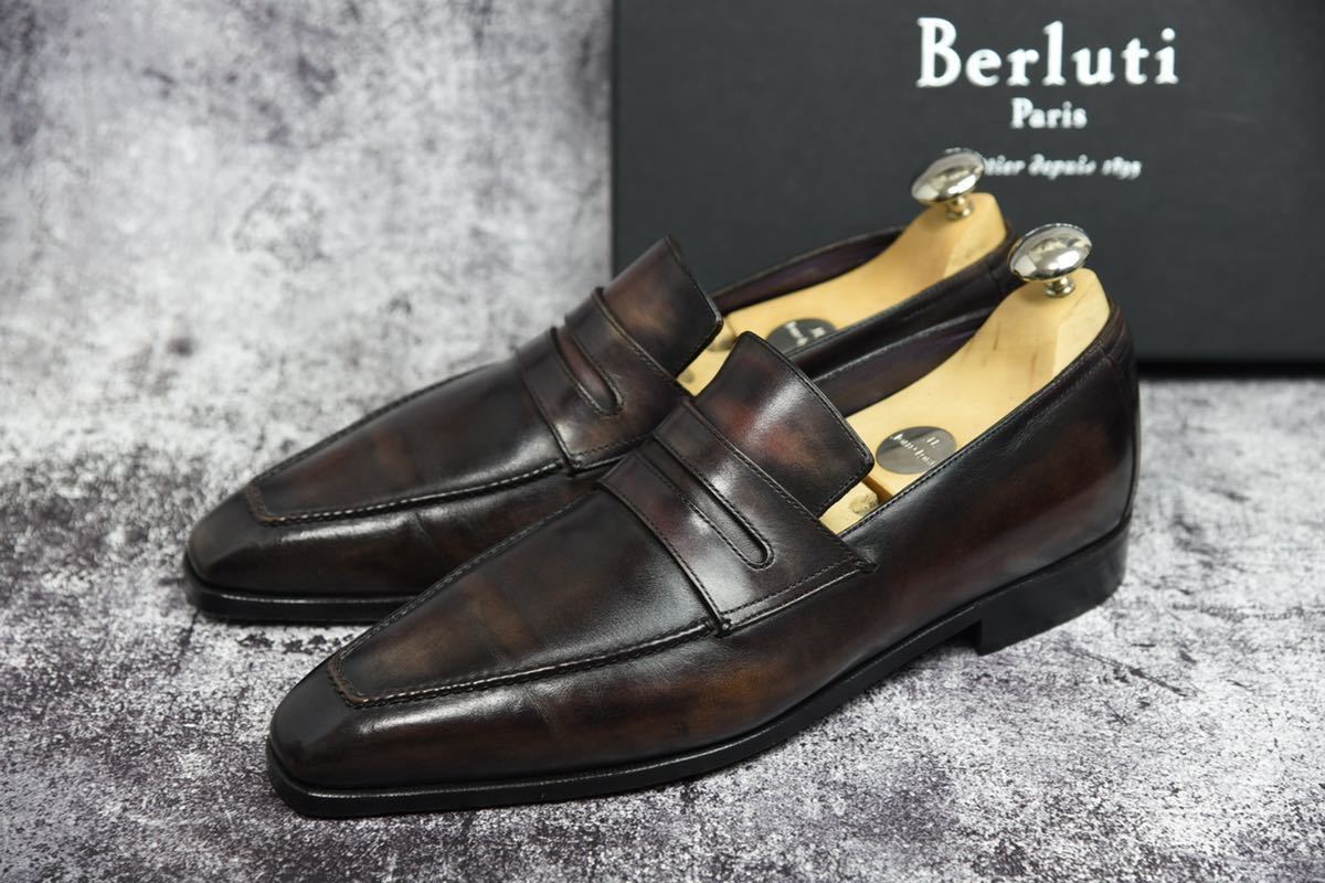Belruti アンディ サイズ7(25.5cm相当) ダークブラウンパティーヌ 