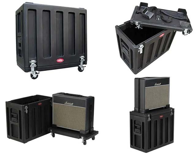 ○ギターアンプの運搬に SKB 製 R112AUV ギターアンプ用ケース 1×12 