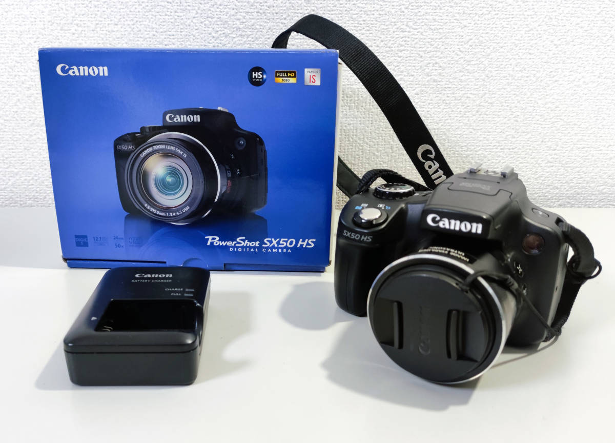 Canon キヤノン PowerShot パワーショット SX50HS コンデジ 中古