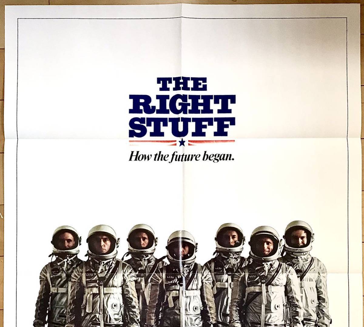 US版ポスター　ライトスタッフ　B1サイズ ライトスタッフ The (1983) : 映画 - Right Stuff ライト・スタッフ 0