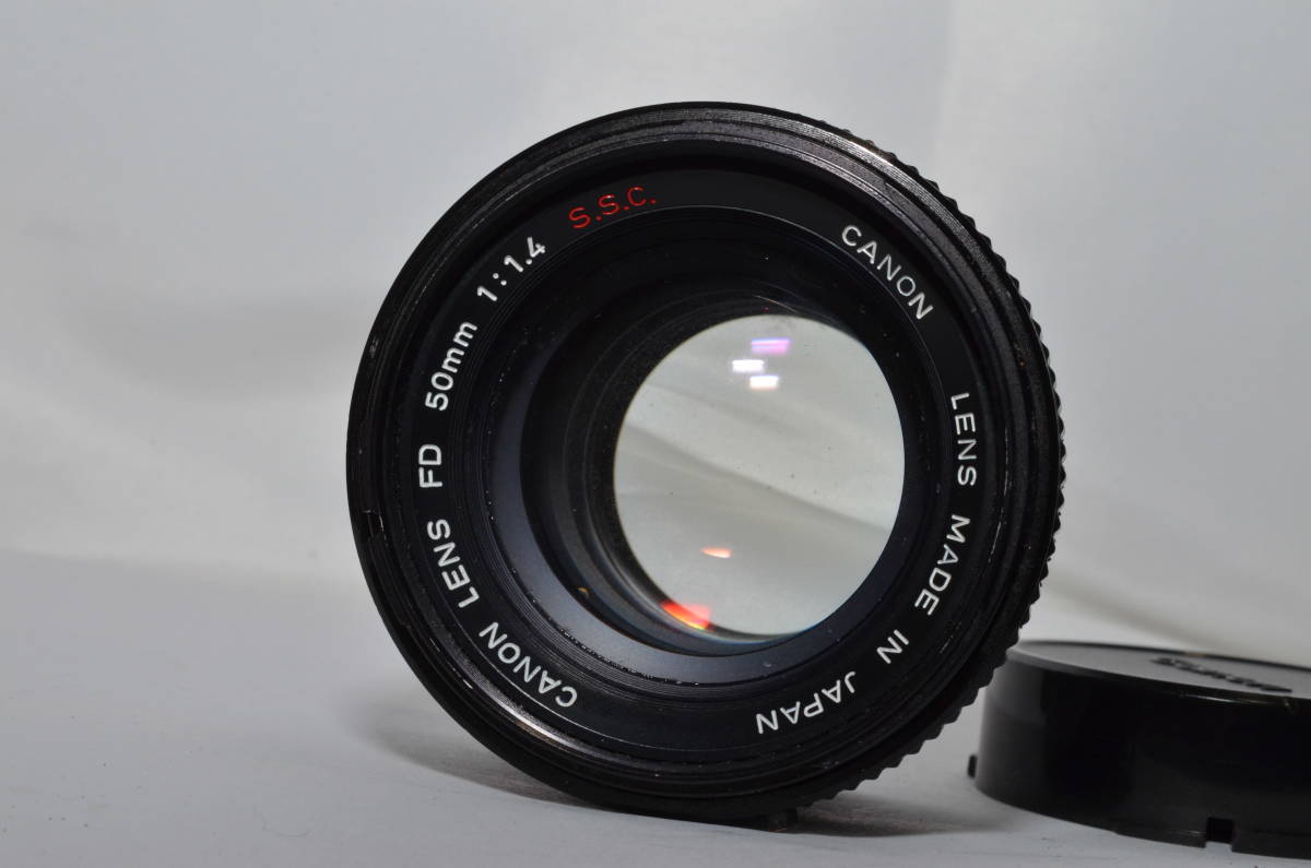 ★動作良好★ キヤノン CANON FD 50mm F1.4 S.S.C. 1568284 #ak1358