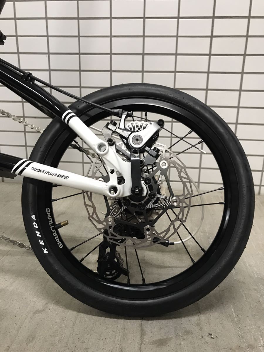 1円スタート】DAHON（ ダホン） K3 PLUS カスタム 16インチ →【8.1KG