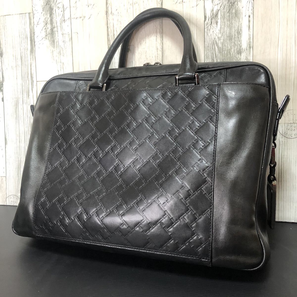 美品】TUMI◇トゥミ◇TICON◇タイコン◇オールレザー◇ブリーフケース◇