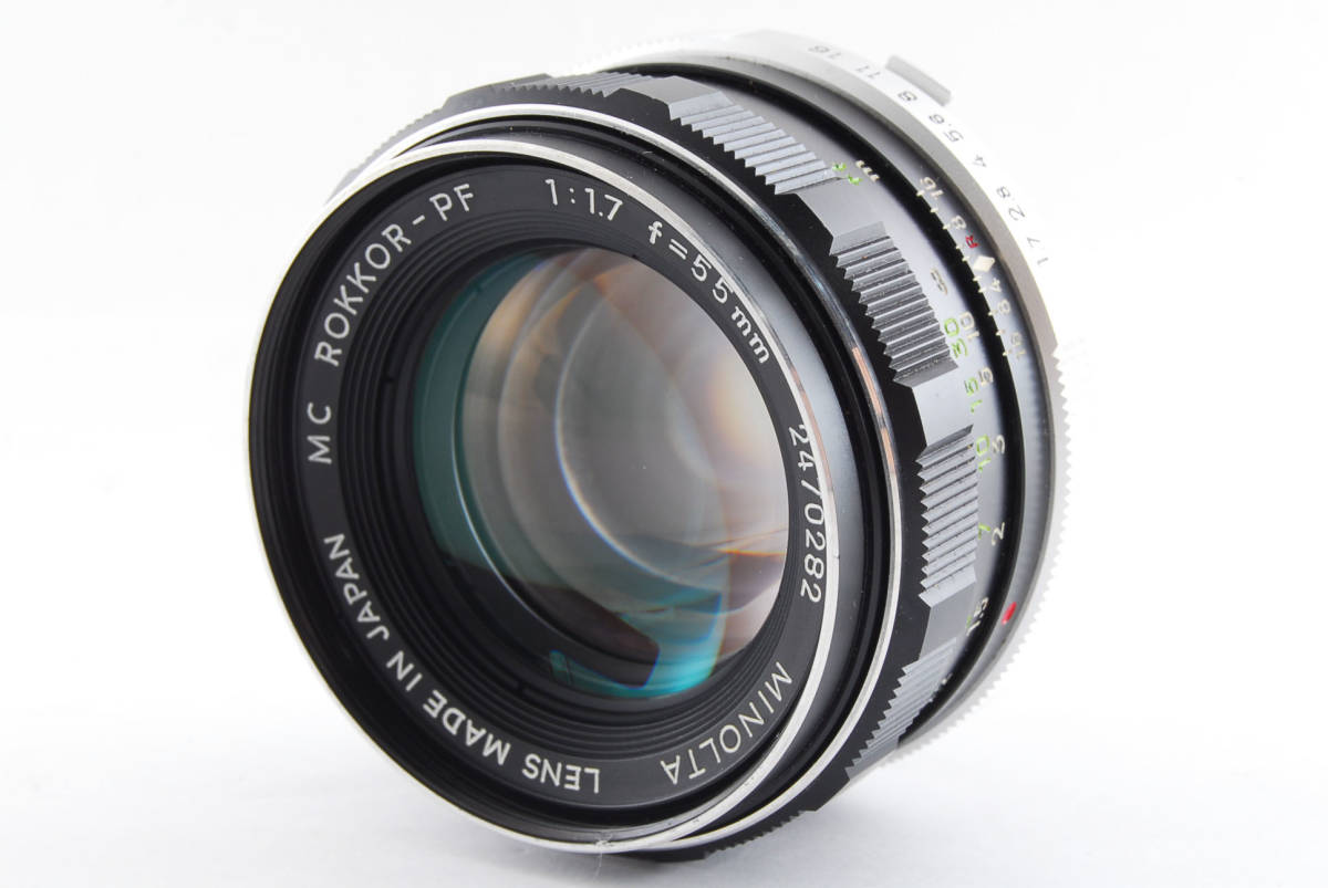 ☆極上美品☆MINOLTA ミノルタ MD ROKKOR 50mm F1.4☆完動☆E136 極上