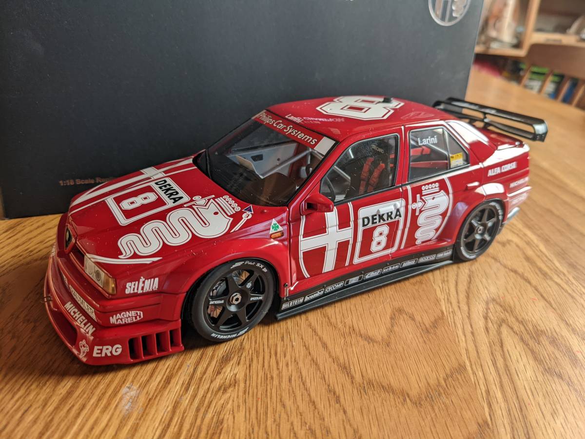 0 V6 Ti Alfa Romeo DTM 1⁄18 Autoart オートアート | eBay 1993#7