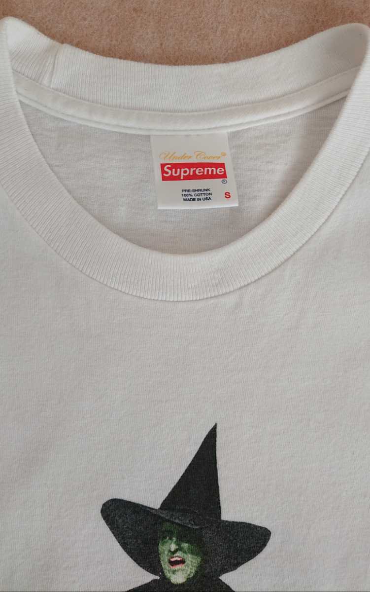 極美 白S SUPREME UNDERCOVER Witch Tee 魔女 Tシャツ box logo tee